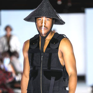 Osiris utility vest front side view on runway