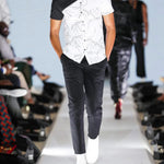 Load image into Gallery viewer, Slim fit slacks on the runway
