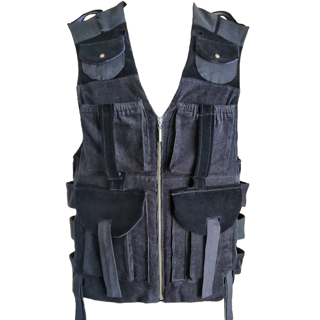designer military vest